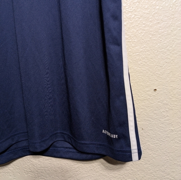 Adidas Men's Navy Blue Sports Shirt Size 2xl Pre-owned - Picture 3 of 7